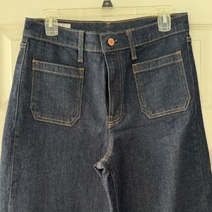 GAP Women's Flare Jeans in Dark Blue